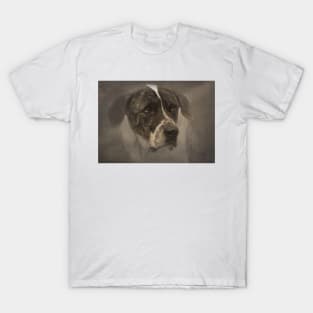 Sepia Great Dane T-Shirt